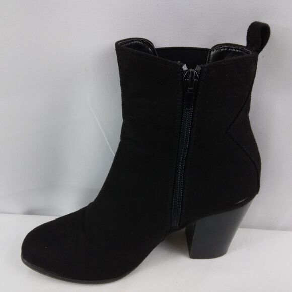 Jessica Cline AURORA Black Boots Booties Witchy Fairy Goth Vampire Womens 7 M - Picture 5 of 12